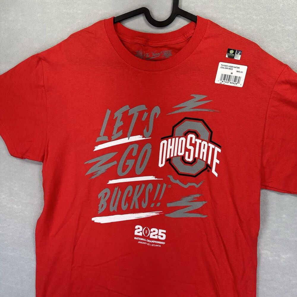 NWT Ohio State Buckeyes 2025 National Championship Official The Victory M Shirt‎
